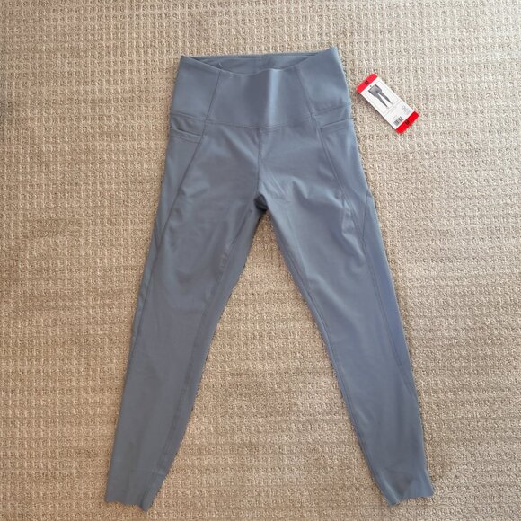 NWT Danskin Leggings - 25" Inseam, Size M, Light Blue - Picture 3 of 4